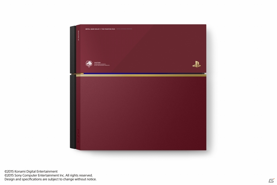 スネークの左腕をモチーフにしたPS4が同梱！「METAL GEAR SOLID V： THE PHANTOM PAIN」リミテッドパックが2015年9月2日に発売の画像3