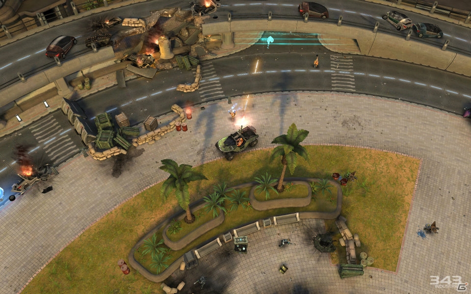 俯瞰視点によるアクションシューティング「Halo: Spartan Strike」がPC/iOS向けにリリース！の画像8