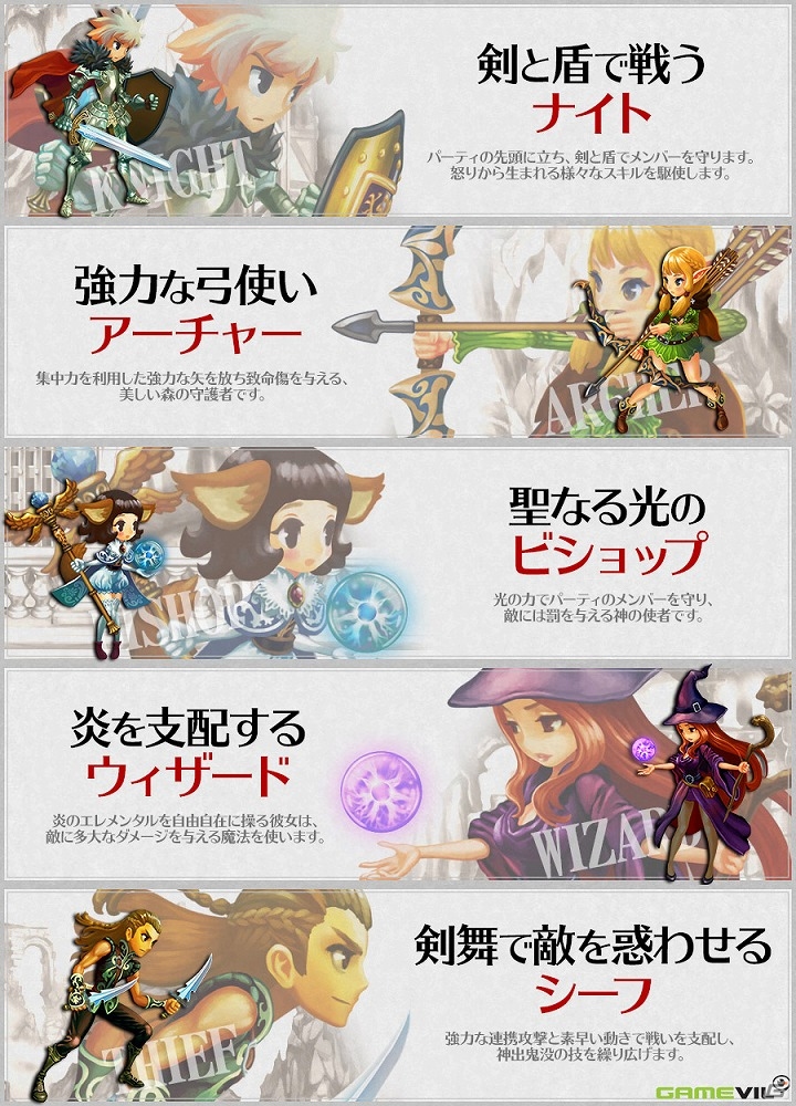 5つのジョブと魅力あふれるストーリーに注目のiOS/Android「ドラゴンスラッシュ」の事前登録が開始！の画像2