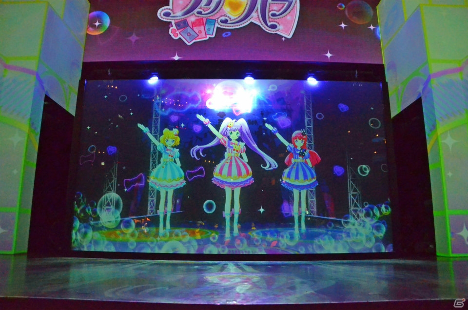 「プリパラ in JOYPOLIS」スペシャルCGライブをひと足先に見てきました―プロジェクションマッピングで魅力迫力ぐーんとアップのライブは必見！の画像2