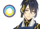 「刀剣乱舞-ONLINE-」三日月宗近のコンタクトレンズ＆アニメイトに刀剣男士スタンドPOPが登場