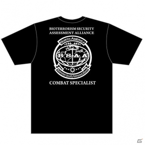 BSAA隊員仕様のTシャツやTERRA SAVEのロゴ入りワッペン
