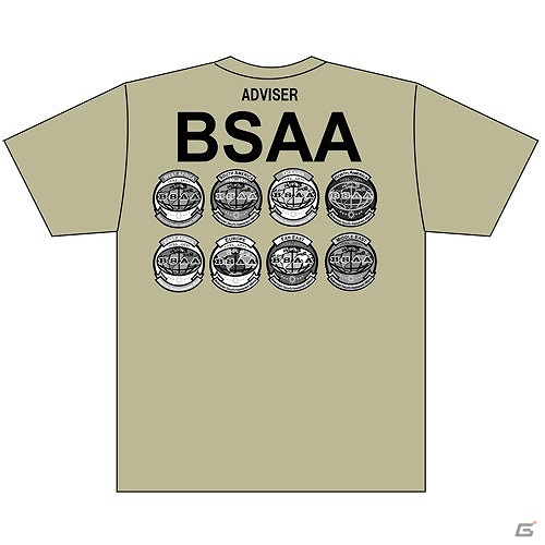 BSAA隊員仕様のTシャツやTERRA SAVEのロゴ入りワッペン＆ポロシャツが登場！「バイオハザード」シリーズの最新グッズ情報が公開の画像8