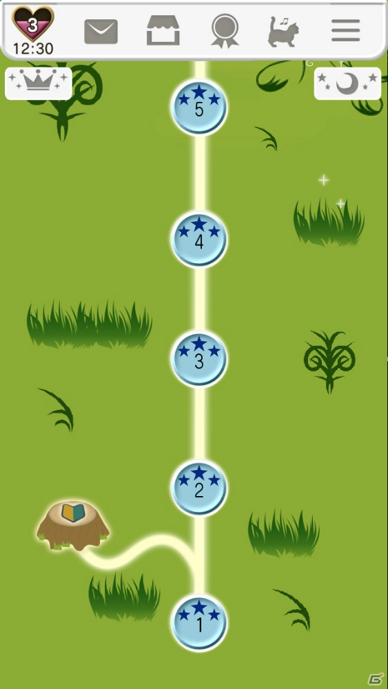 iOS/Android「風パズル 黒猫と白猫の夢見た世界」20万ダウンロード突破記念アップデート実施―新モード「まいにち風パズル」＆新キャラクターを追加の画像8