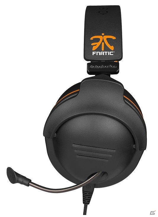 すべての音域を鮮明に表現するゲーミングヘッドセット「SteelSeries 9H Gaming Headset Fnatic Edition」が4月28日に発売の画像3