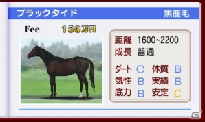 3DS「ダービースタリオンGOLD」ゲーム序盤の流れを遊ぶことのできる体験版が配信！インターレースに登場する新種牡馬たちもチェックの画像13