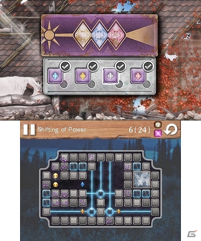 タイムリミットのないまったり系パズル「Shizuku Memory」が3DS向けに配信―水滴を操作して記憶をたどるパズルの旅への画像3
