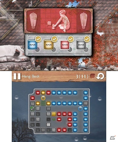 タイムリミットのないまったり系パズル「Shizuku Memory」が3DS向けに配信―水滴を操作して記憶をたどるパズルの旅への画像7