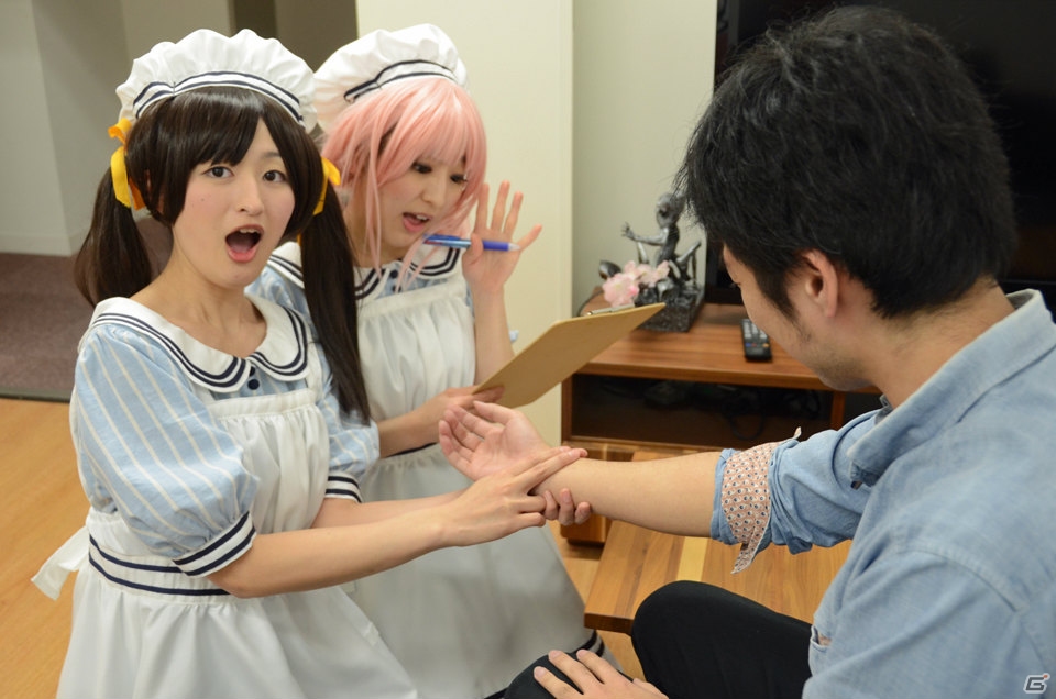 Gamer編集部に「白衣性愛情依存症」の大幸姉妹がやってきた！てんしの救急ばんそうこうでの治療やいかに…？の画像6