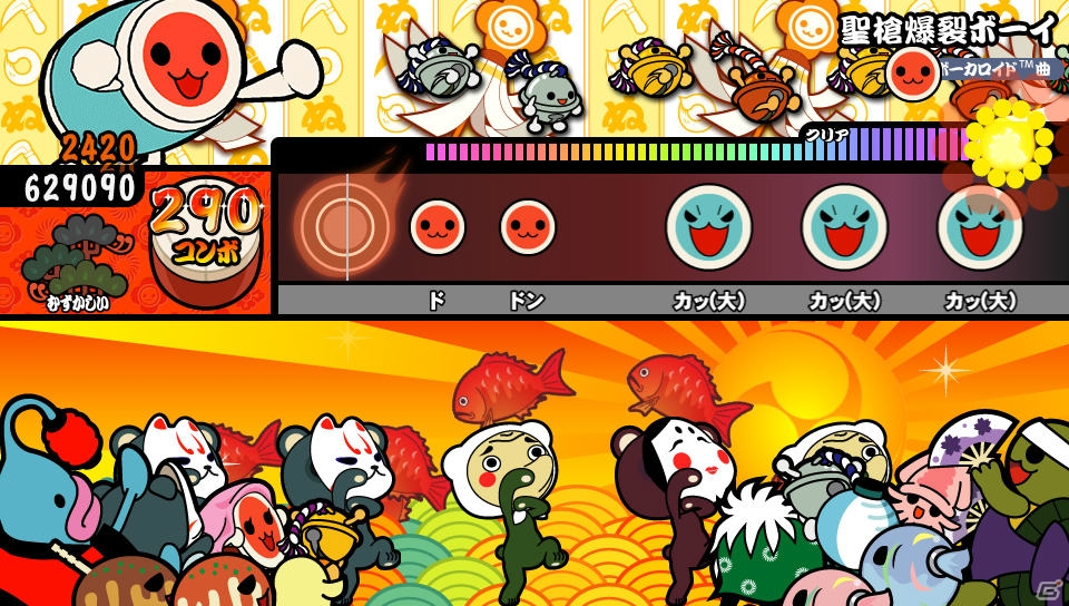 PS Vita「太鼓の達人 Vバージョン」に「デジモンアドベンチャー」「テイルズ オブ ゼスティリア」の楽曲が収録！新たなゲストキャラクターも紹介の画像2