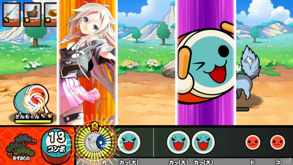 PS Vita「太鼓の達人 Vバージョン」に「デジモンアドベンチャー」「テイルズ オブ ゼスティリア」の楽曲が収録！新たなゲストキャラクターも紹介の画像9