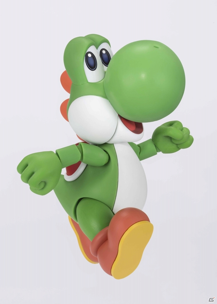 「S.H.Figuarts ヨッシー」が5月30日に発売！「1UPキノコ＆1UPプレート」がもらえる先着購入キャンペーンも実施決定の画像4