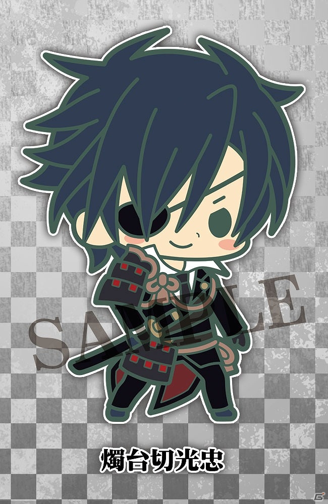 「刀剣乱舞-ONLINE-」刀剣男士たちのデフォルメラバーストラップ第2弾が登場―小狐丸、鶴丸国永など全8種がラインナップの画像4