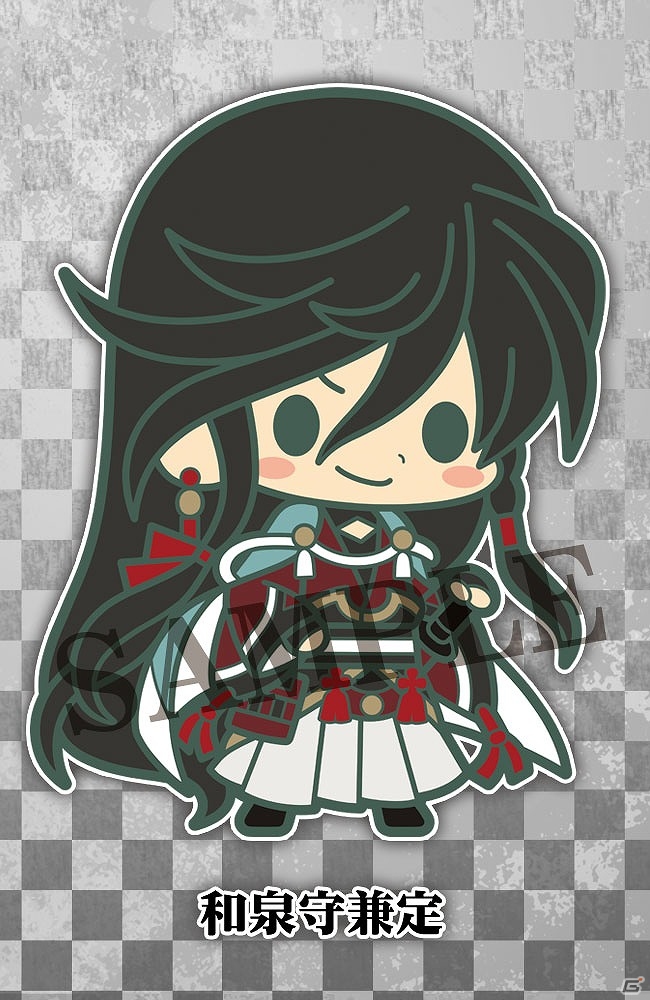 「刀剣乱舞-ONLINE-」刀剣男士たちのデフォルメラバーストラップ第2弾が登場―小狐丸、鶴丸国永など全8種がラインナップの画像5