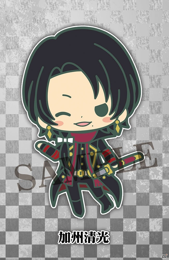 「刀剣乱舞-ONLINE-」刀剣男士たちのデフォルメラバーストラップ第2弾が登場―小狐丸、鶴丸国永など全8種がラインナップの画像6