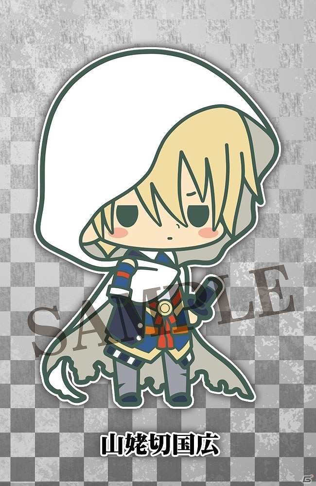 「刀剣乱舞-ONLINE-」刀剣男士たちのデフォルメラバーストラップ第2弾が登場―小狐丸、鶴丸国永など全8種がラインナップの画像7