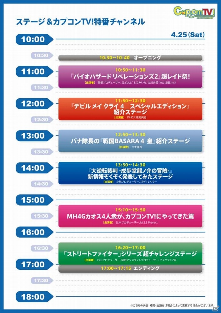 カプコン、「ニコニコ超会議2015」まとめ情報を紹介！4つの放送チャンネルや出展タイトルをチェックの画像8