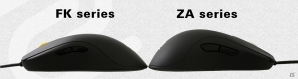 持ち上げやすさを重視した左右対称型ゲーミングマウス「ZAシリーズ」が発表の画像5