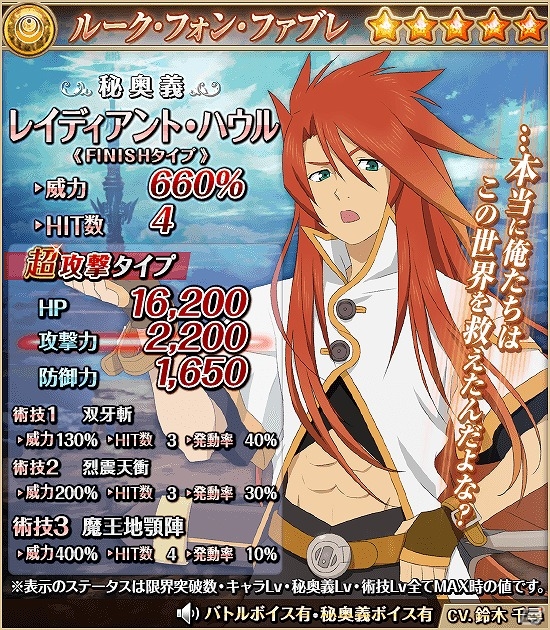 iOS/Android「テイルズ オブ アスタリア」新シナリオ「導かれし戦士編」が追加！各章のメインビジュアルを飾ったキャラたちが手に入るメダルキャンペーンも実施の画像9