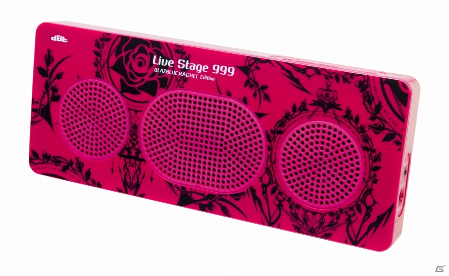 第3弾はレイチェル＝アルカードをイメージ！Bluetoothスピーカー「Live Stage 999 BLAZBLUE RACHEL Edition」が発売の画像3