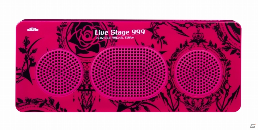第3弾はレイチェル＝アルカードをイメージ！Bluetoothスピーカー「Live Stage 999 BLAZBLUE RACHEL Edition」が発売の画像4