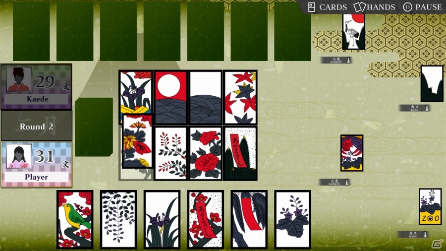 ズーのSteam第二弾は硬派な日本の花札！PC「Koi-Koi Japan ［Hanafuda playing cards］」が4月28日に配信決定の画像4