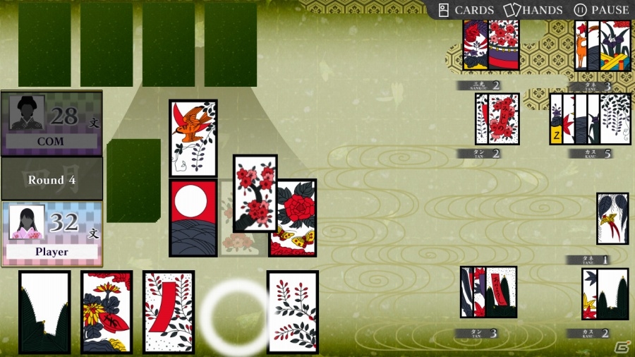 ズーのSteam第二弾は硬派な日本の花札！PC「Koi-Koi Japan ［Hanafuda playing cards］」が4月28日に配信決定の画像5