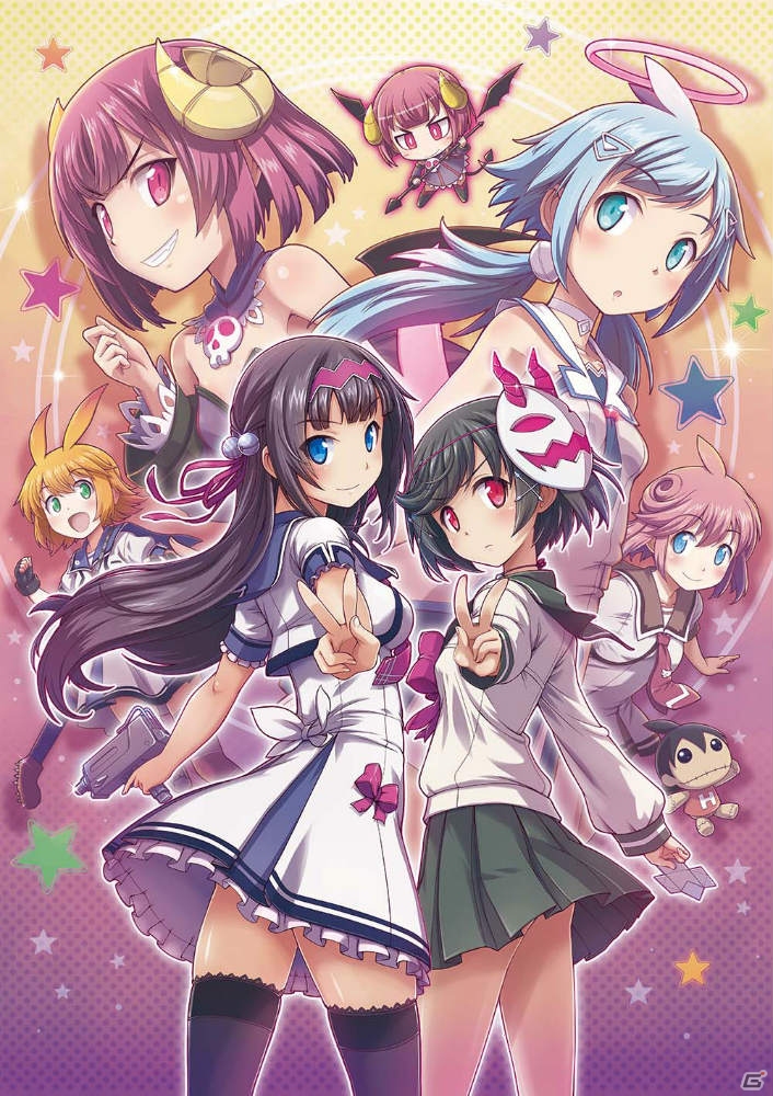 PS4/PS Vita「ぎゃる☆がん だぶるぴーす」発売日が8月6日に決定！衝撃のPV第1弾や限定版・予約特典・店舗特典情報を一挙紹介の画像1
