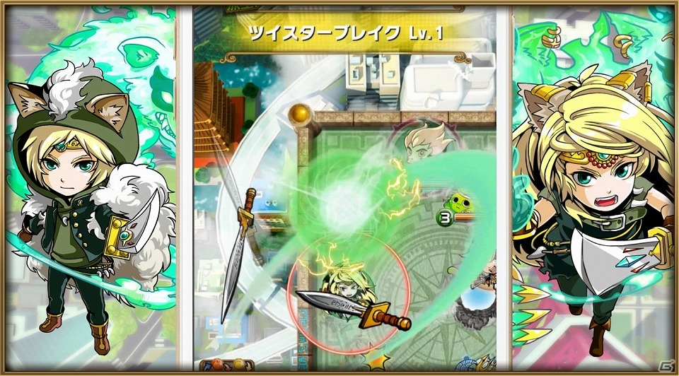 iOS/Android「崖っぷちバスターズ」事前登録が4月27日で締切―フライングガチャの目玉特典キャラ3体のスキルが動画で公開！の画像2