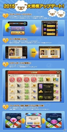 iOS/Android「LINE ゲットリッチ」ラッキーマイレージシステム＆カード再合成システムが実装！TVCM放送記念キャンペーンも開催の画像3