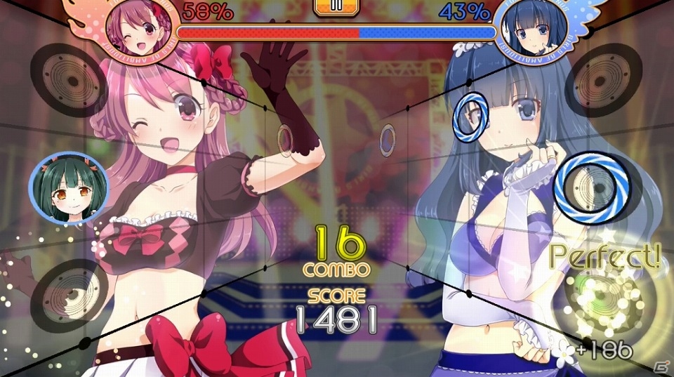 iOS/Android「VENUS PROJECT DreamBeat」が発表ーアニメ版やPS Vita版のキャラクターが一同に会すリズムゲームバトルの画像3