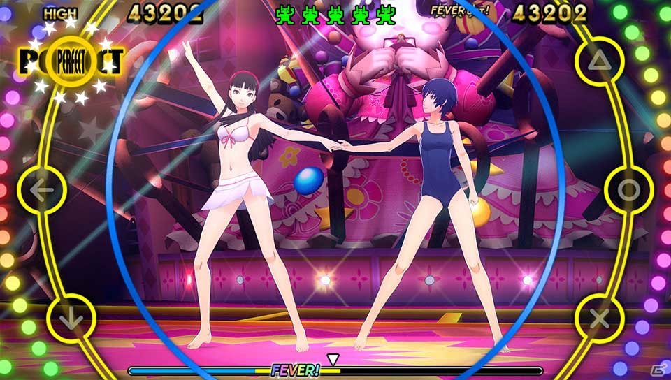PS Vita「ペルソナ4 ダンシング・オールナイト」先着購入特典としてコスチューム「女子水着セット」が追加！の画像10