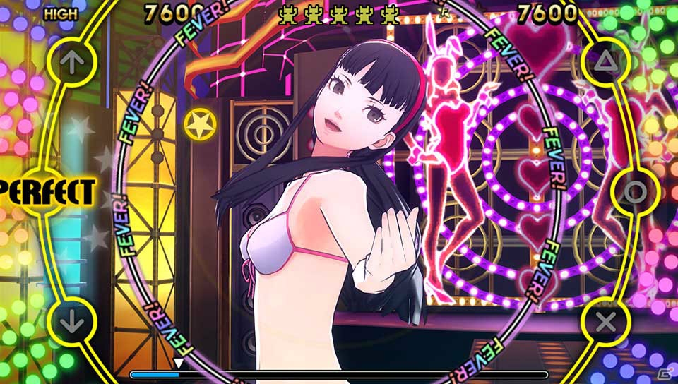 PS Vita「ペルソナ4 ダンシング・オールナイト」先着購入特典としてコスチューム「女子水着セット」が追加！の画像3