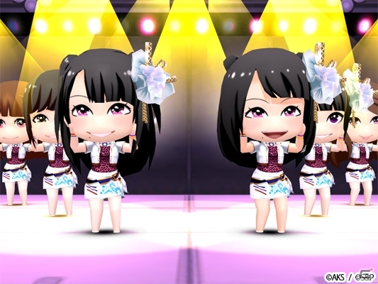iOS/Android「AKB48グループ ついに公式音ゲーでました。」名前も新たにNMB48＆HKT48の総勢87名がゲームに登場！プレイ動画投稿機能なども注目の画像2