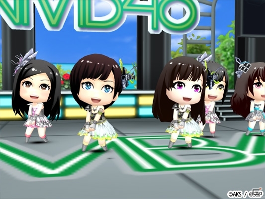 iOS/Android「AKB48グループ ついに公式音ゲーでました。」名前も新たにNMB48＆HKT48の総勢87名がゲームに登場！プレイ動画投稿機能なども注目の画像4