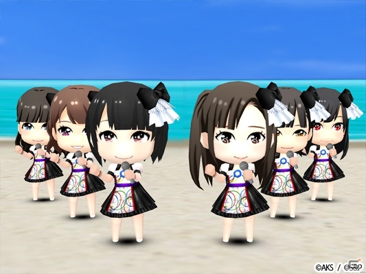 iOS/Android「AKB48グループ ついに公式音ゲーでました。」名前も新たにNMB48＆HKT48の総勢87名がゲームに登場！プレイ動画投稿機能なども注目の画像5