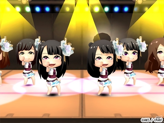 iOS/Android「AKB48グループ ついに公式音ゲーでました。」名前も新たにNMB48＆HKT48の総勢87名がゲームに登場！プレイ動画投稿機能なども注目の画像6