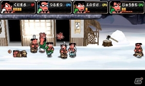 3DS「ダウンタウン熱血時代劇」ストーリーモードの新情報が到着！新たな必殺技やカタナ必殺技が一挙に公開の画像15