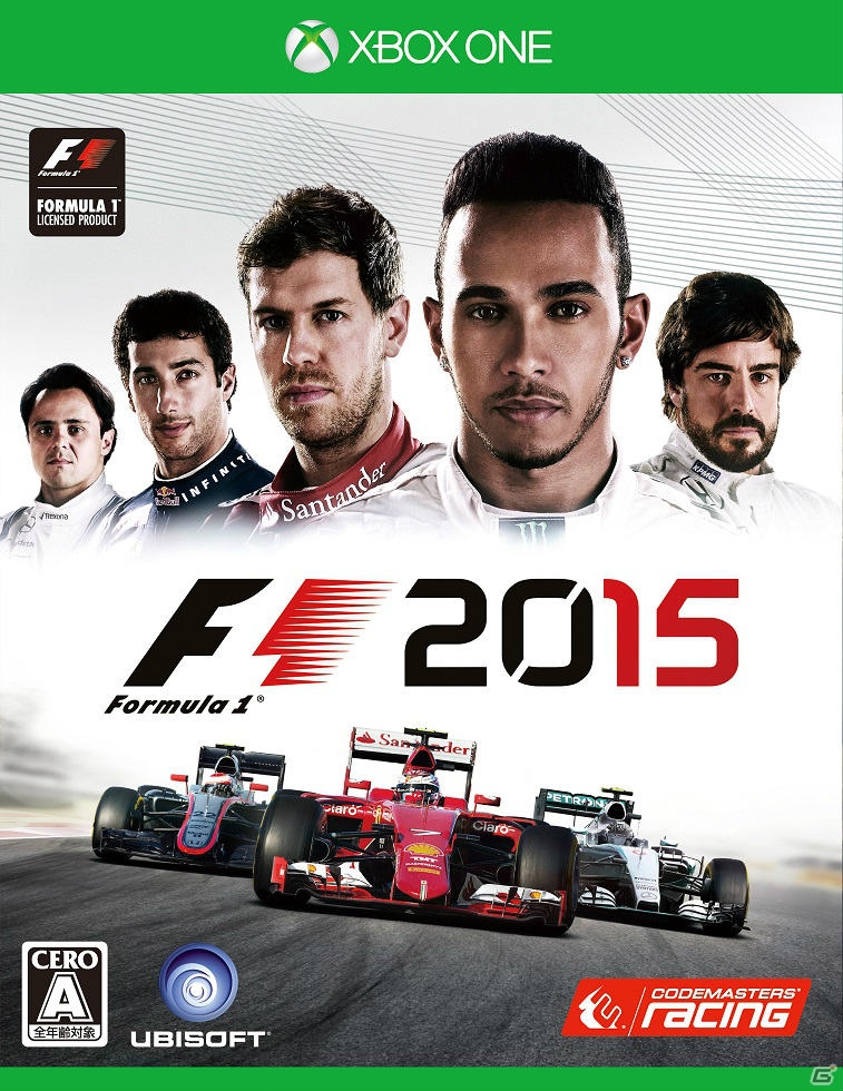 PS4/Xbox One「F1 2015」がユービーアイソフトより7月23日に発売！日本版のパッケージが公開の画像2