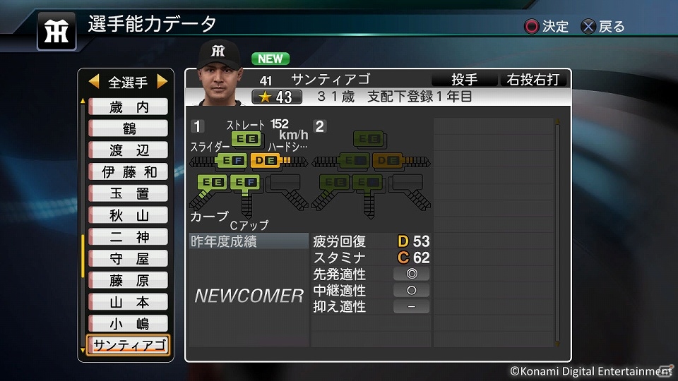PS3/PS Vita「プロ野球スピリッツ2015」バリオス選手、肘井選手を含む4選手が無料配信の画像6