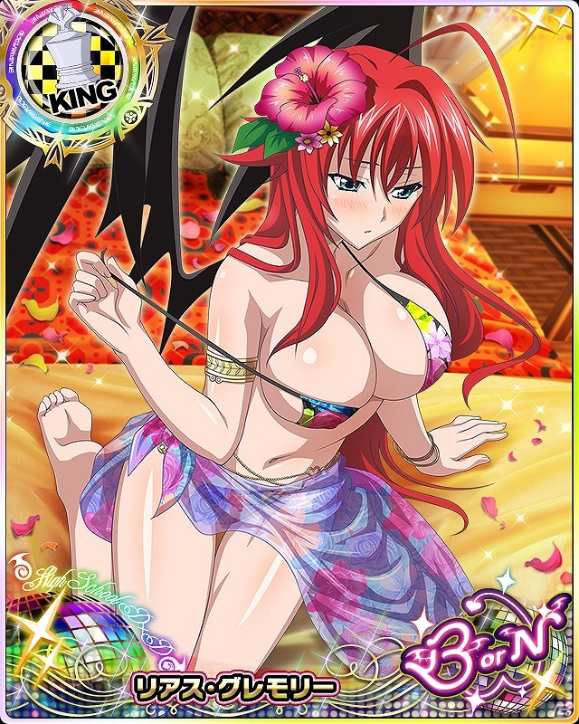 Mobage/GREE/dゲーム「ハイスクールD×D」通常スキルが最大2回発動する新レアリティ“BorN”が登場！キャラクターたちの水着姿が見れるレイドボスイベントも開催の画像4