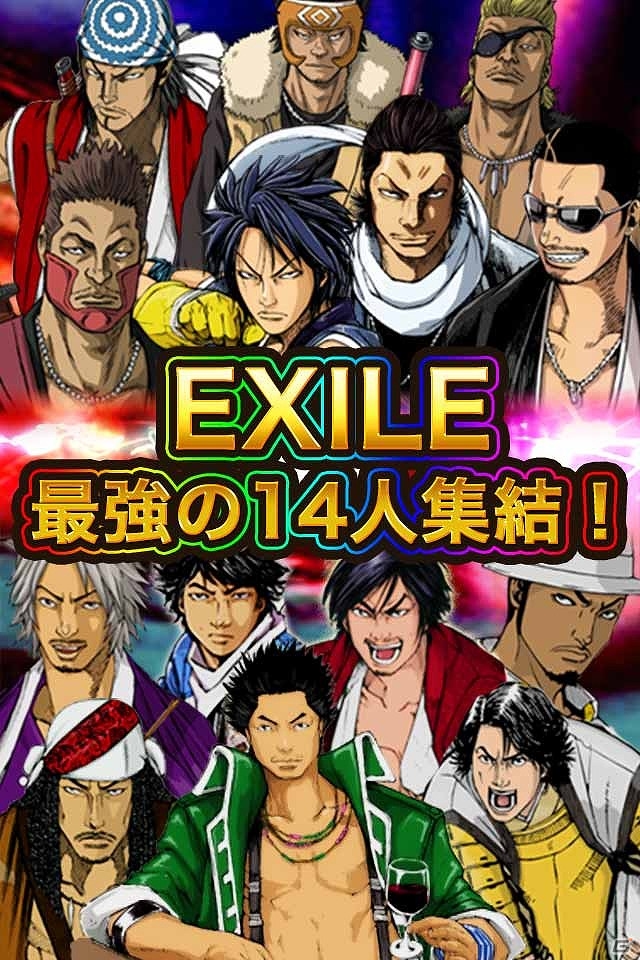 iOS/Androidアプリ版「エグザムライ戦国～EXILE激闘編～」が配信開始―HIROやATSUSHIとともに戦うカードバトルRPGの画像1