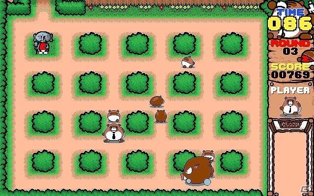 「プロジェクトEGG」にてコンパイルのアクションゲーム「たぬキッズ（PC-9801版・Windows8.1対応版）」が配信の画像2