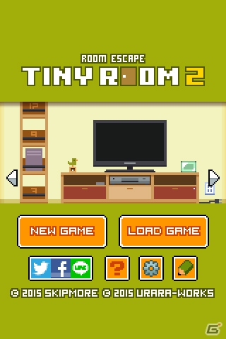 「タイニールーム2」がiOS/Android向けにリリース―ドット絵グラフィックの脱出ゲームがボリュームアップして登場の画像2