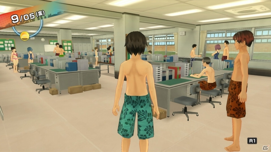 PS4/PS3「夏色ハイスクル★青春白書（略）」不思議な玉をくれる護り神「辰神様」を紹介―全ての人々が水着姿になってしまう…？の画像42