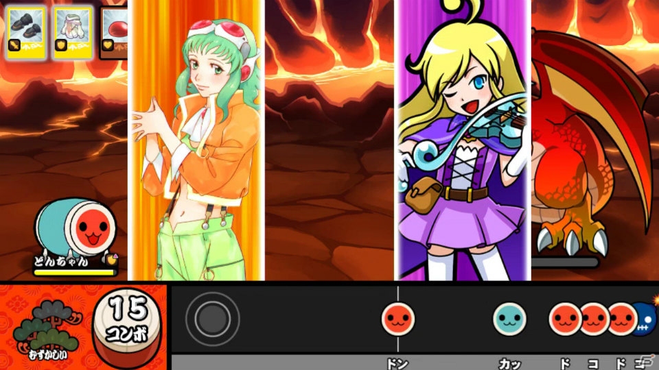PS Vita「太鼓の達人 Vバージョン」うたプリの「マジLOVE1000％」が登場！小林幸子さんらゲストキャラクターも続々と参戦の画像14