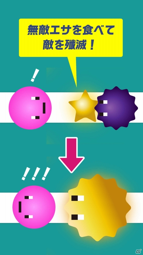 iOS向け脳トレパズルアクション「EATUP」が提供開始―自分で作ったルートがハイスコアのカギ！の画像3