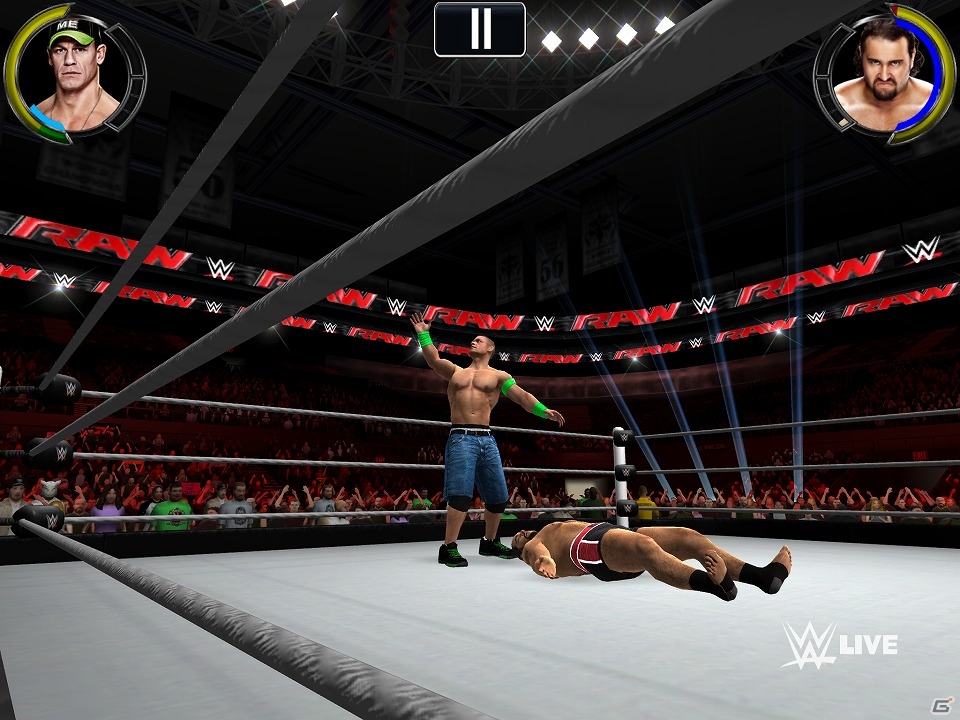 いつでもどこでもハルク・ホーガンやジョン・シナなどが大暴れ！WWE初のモバイルゲーム「WWE 2K」がiOS/Android向けに配信開始の画像4