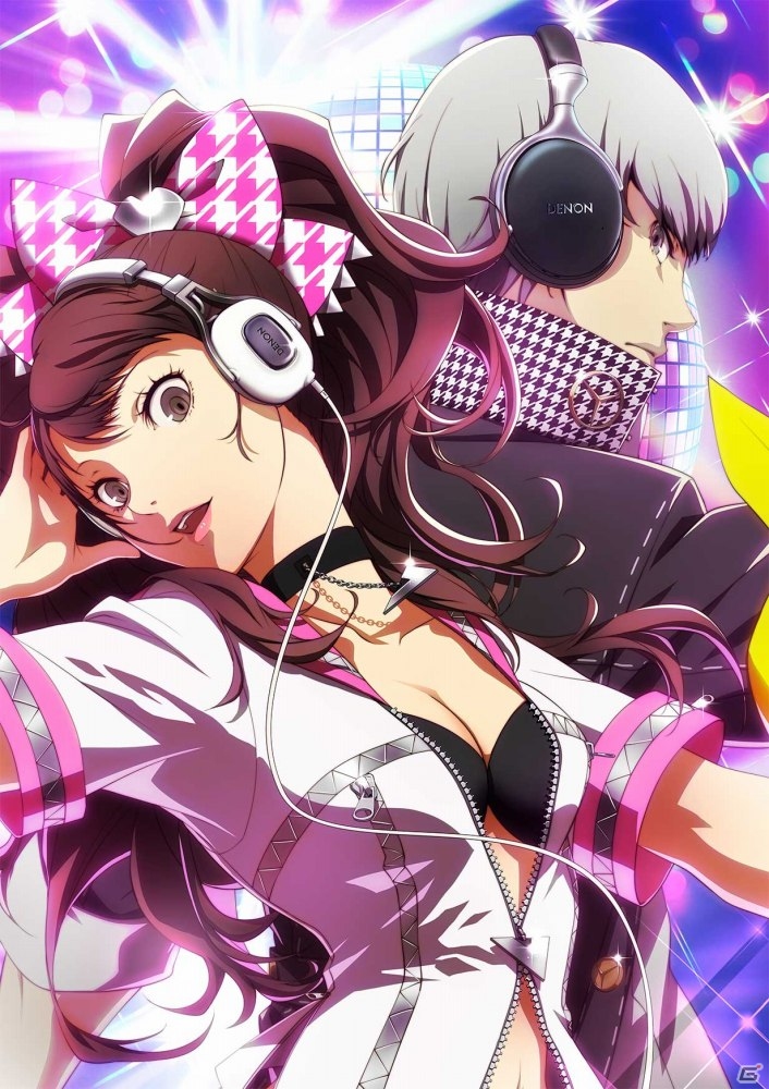 PS Vita「ペルソナ4 ダンシング・オールナイト」がDENONとコラボ！りせや悠たちがDENONヘッドホンを装着してダンス＆最速体験会も発表の画像1