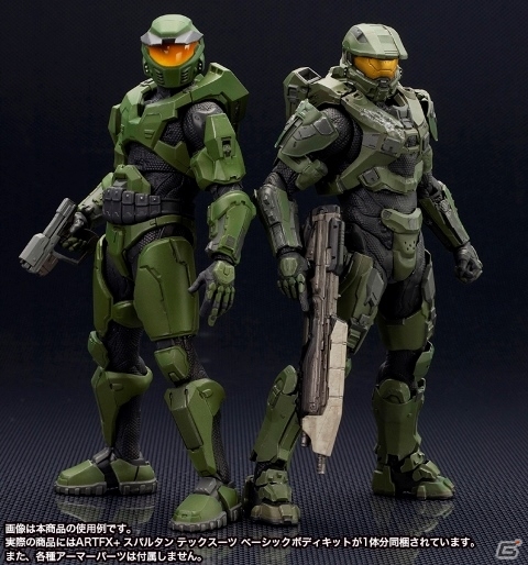 「HALO」自分だけのチームを作り上げられるスパルタンフィギュア「2パックセット」＆「素体パーツ」が10月に発売の画像15